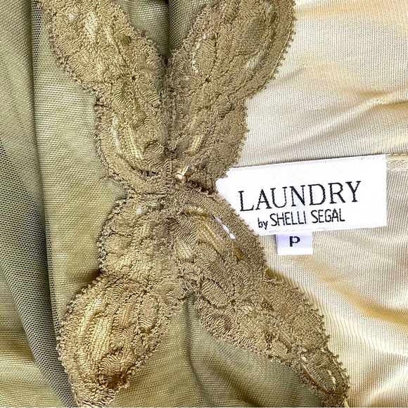 Laundry by Shelli Segal lined tulle and lace midi dress - Picture 7 of 12